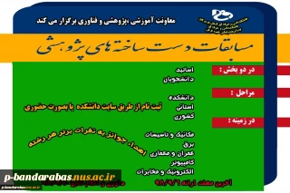 مسابقات دست ساخت های پژوهشی